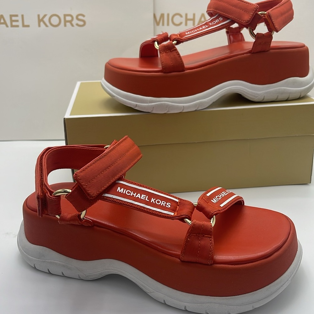 MICHAEL KORS Katrina Nylon Sport Sandal
Red Clay
New - Picture 14 of 16